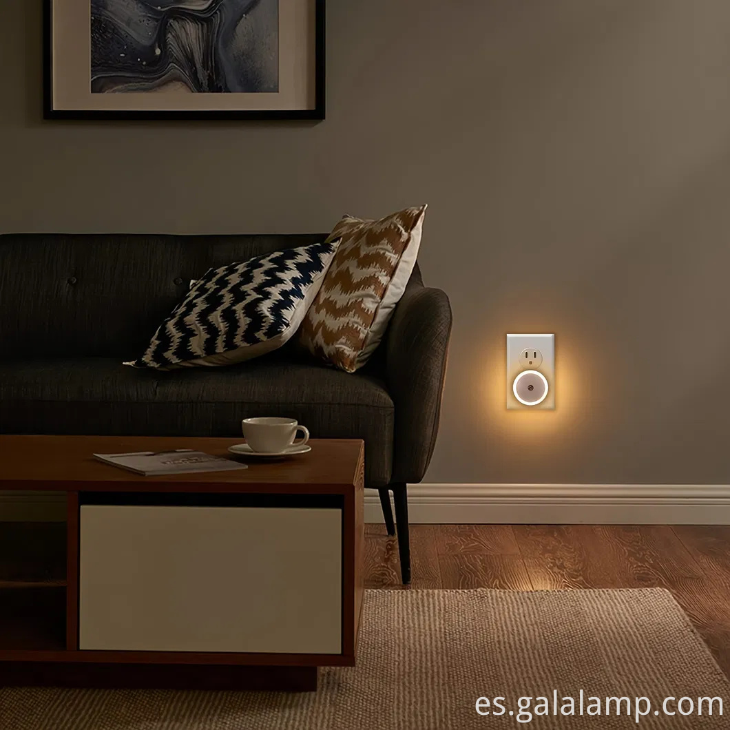 Smart White Induction Night Light with Touch Control Feature